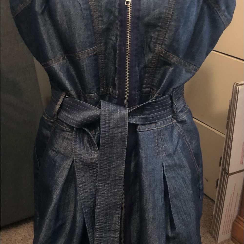 Denim sundress by Roommates. - Picture 11 of 11